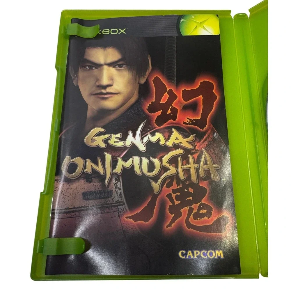 Genma Onimusha Microsoft Xbox Original Capcom Action Game with Manual NTSC